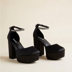 Torrid Satin Platform Heel